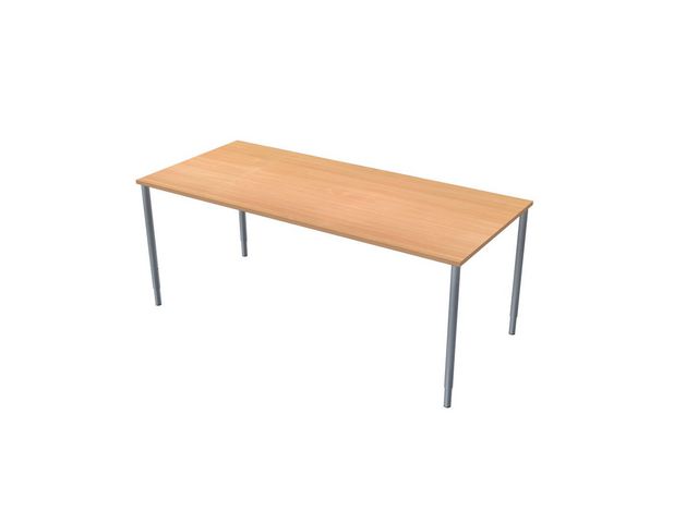 Bord Lanab Fristående Boklaminat/Grå 180x80cm