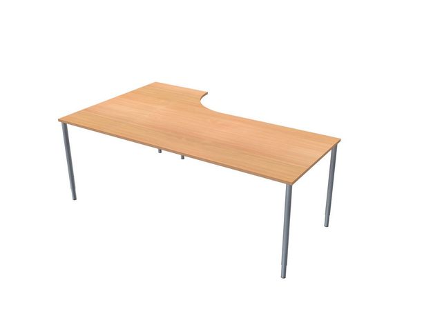 Bord Lanab Frist H Boklaminat/Grå 2x1.2x0.8x0.6m