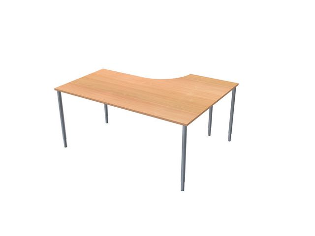Bord Lanab Frist V Boklaminat/Grå 1.6x1.2x0.8x0.6m