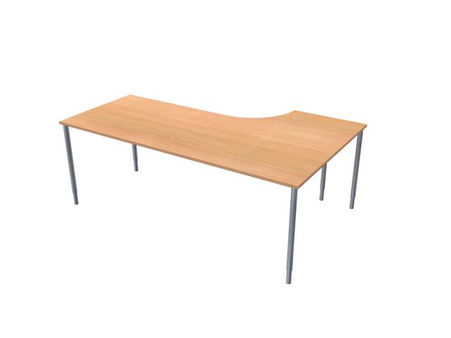Bord Lanab Frist V Boklaminat/Grå 2x1.2x0.8x0.6m