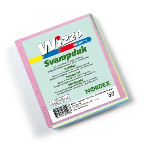 Svampduk Wizzo Medium 17x21cm 4st