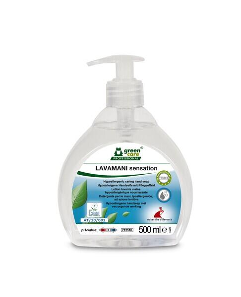 Pumptvål Green Care Lavamani Sensation 500ml
