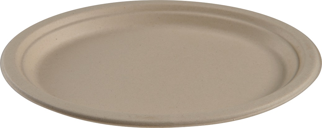Miljötallrik Abena Flat av Bagasse 26cm 50st