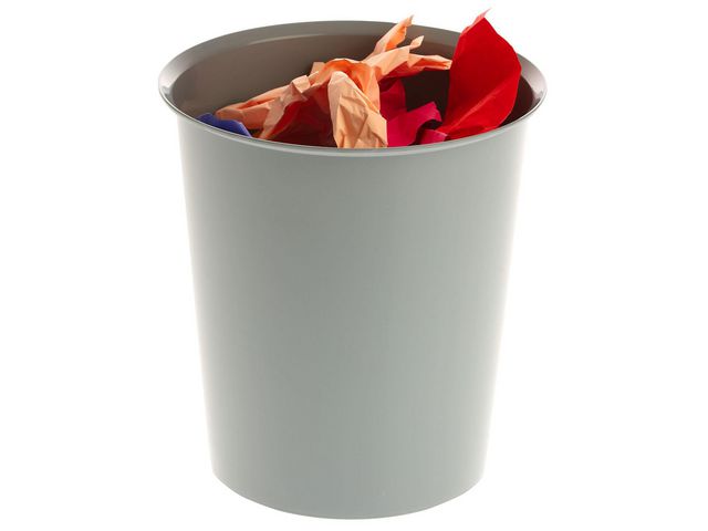 Papperskorg Archivo 2000 Grå 18L