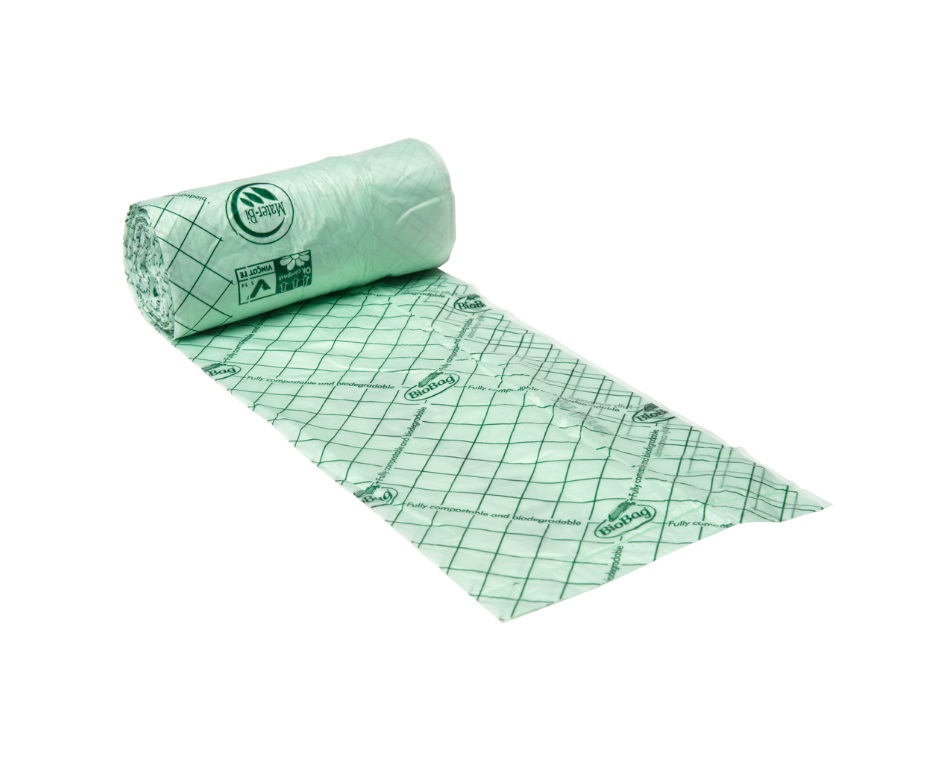 Kompostpåse Biosäck Biobag Grön 16my 8L 39x41cm 25st/rl