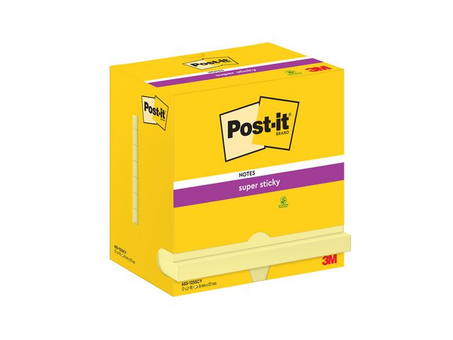 Notisblock Post-it SS Gul 76x127mm