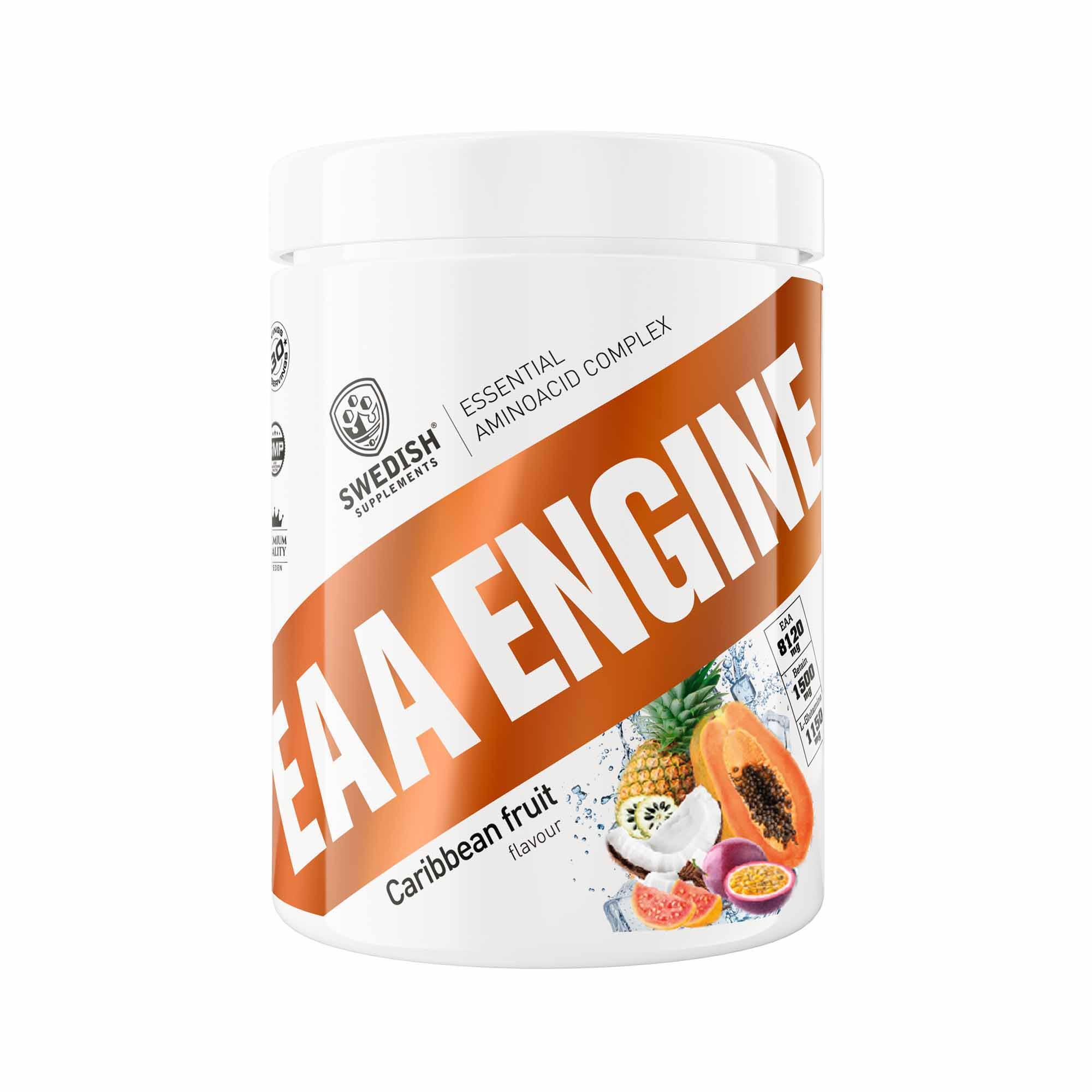 Kosttillskott Swedish Supplements EAA Engine Carribean Fruit 450g