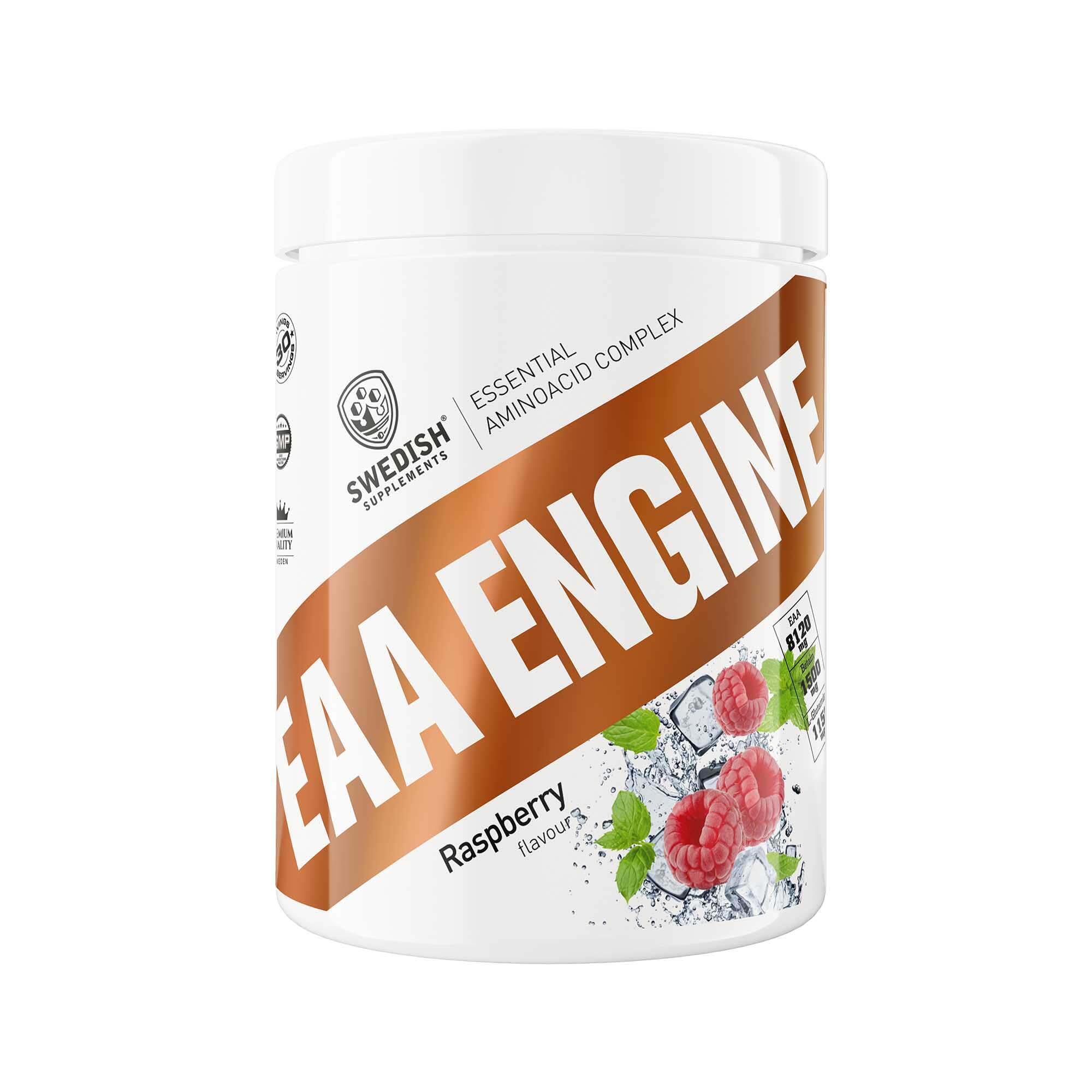 Kosttillskott Swedish Supplements EAA Engine Raspberry 450g