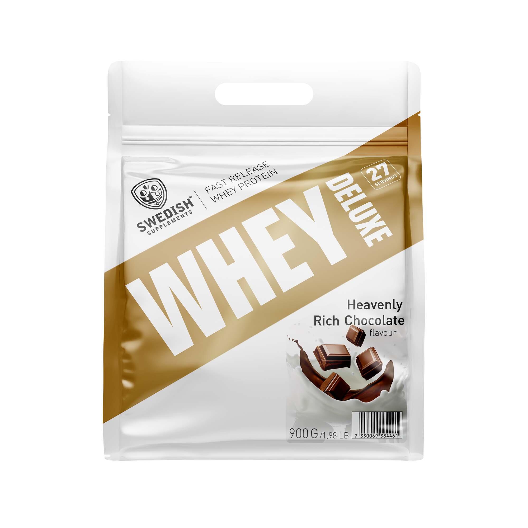 Kosttillskott Swedish Supplements Whey Protein Deluxe Heavenly Rich Chocolate 90