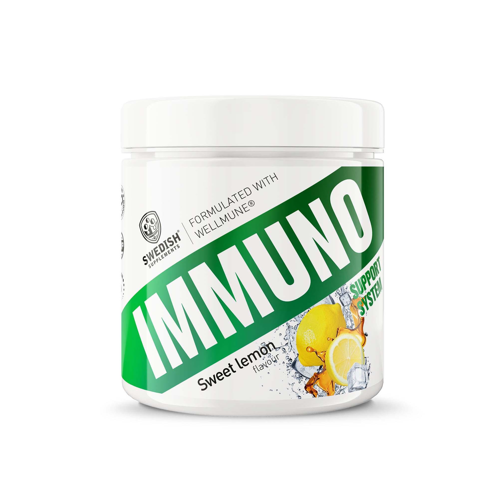 Kosttillskott Swedish Supplements Immuno Support Sweet lemon 300g