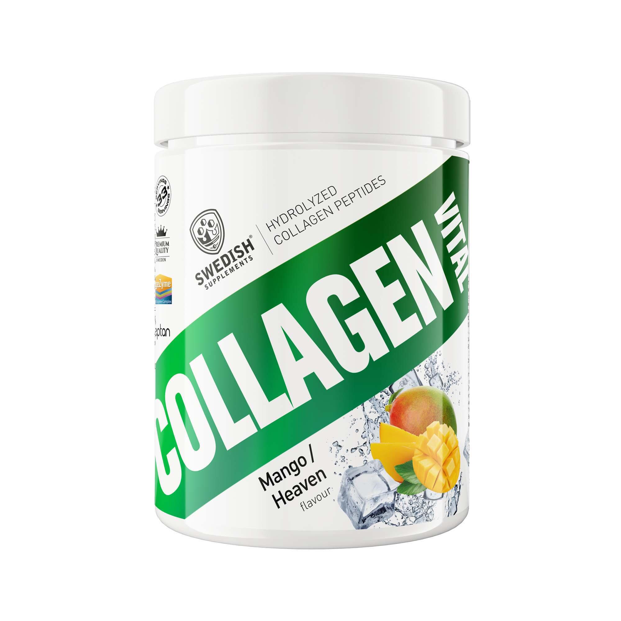 Kosttillskott Swedish Supplements Collagen Vital Mango Heaven 400g