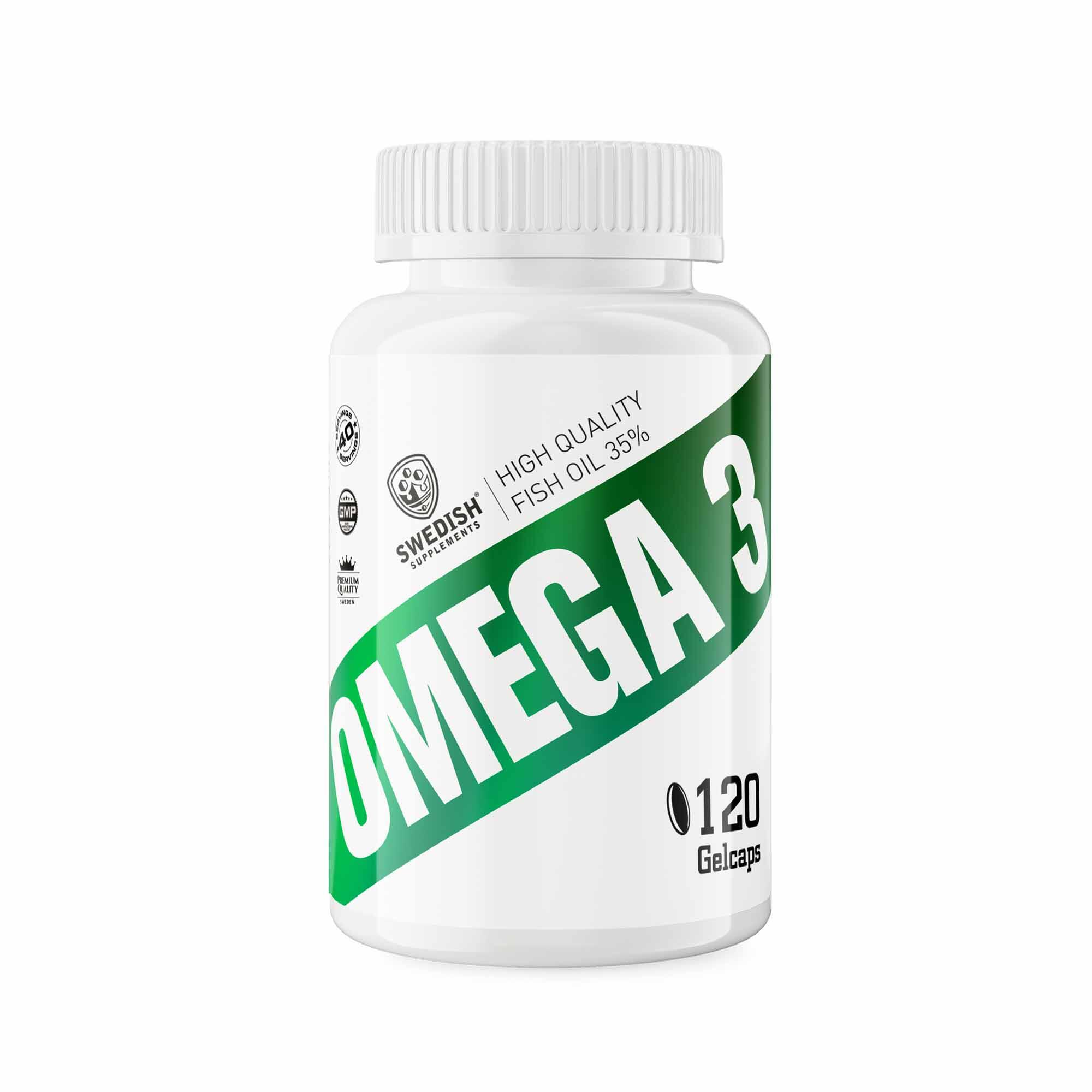 Kosttillskott Swedish Supplements Omega 3 120 Caps