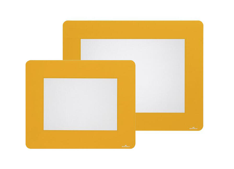 Golvmarkering Durable Ficka Avtagbar Gul 10st Golvmarkering Durable Ficka Avtagbar Gul 10st