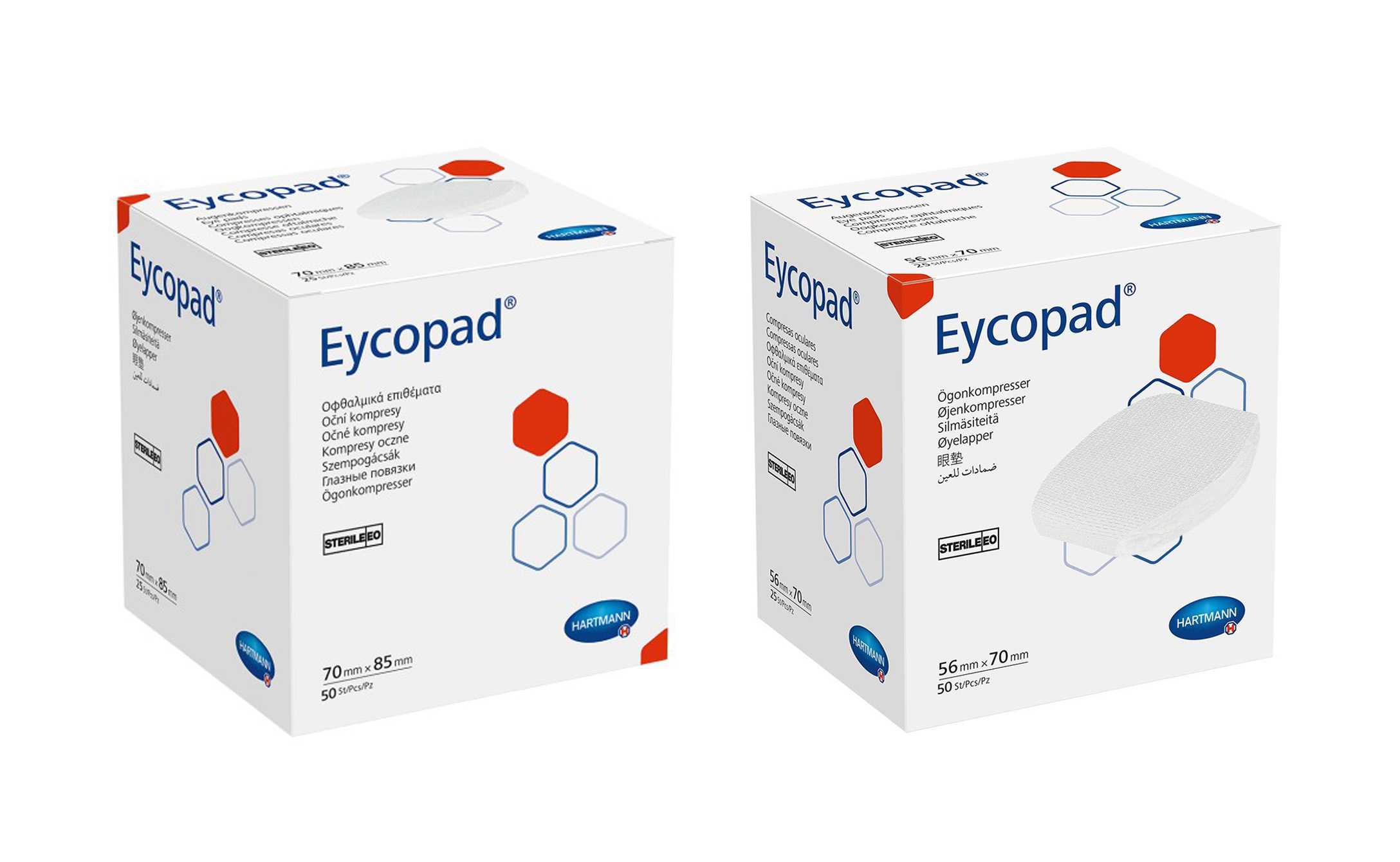 Absorptionsförband Eycopad Osteril 50st