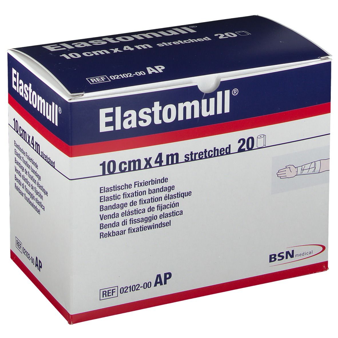 Binda Elastomull Latexfri 10cm 20st
