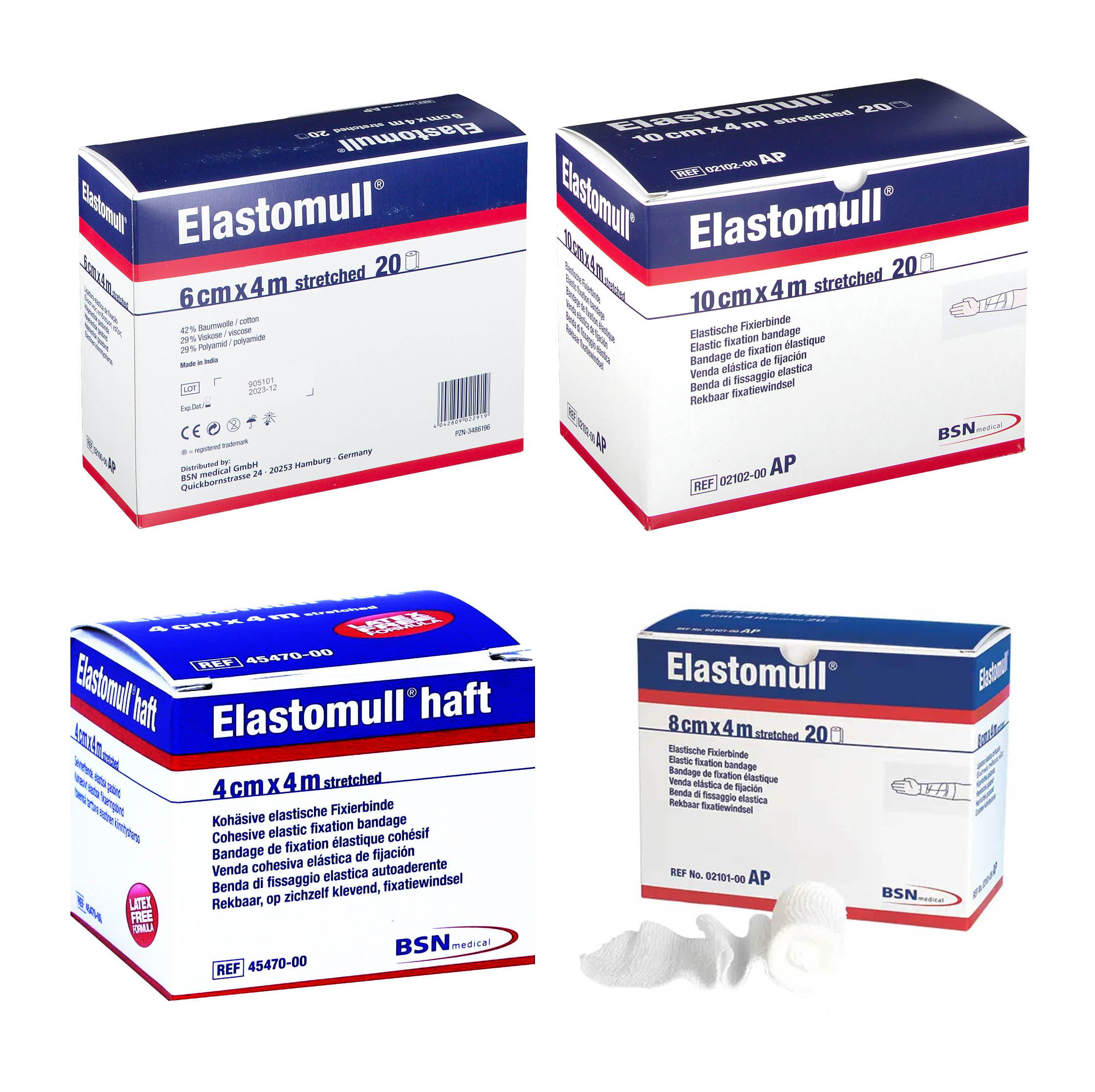 Binda Elastomull Latexfri 4m