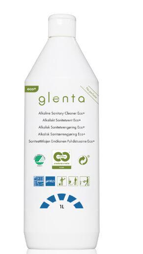 Alkaliskt Sanitetsrent Glenta Eco plus Oparfymerad 1L
