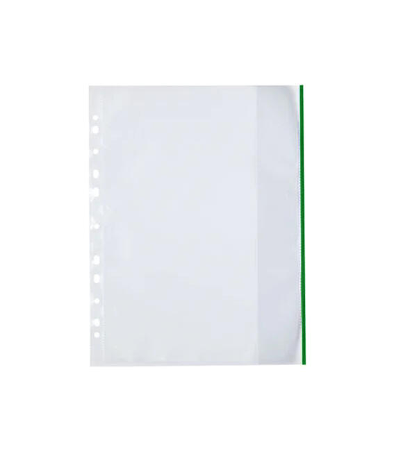 Plastficka Mapp Nordic Brands Grön A4 0.12mm 100st
