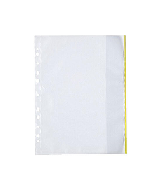Plastficka Mapp Nordic Brands Gul A4 0.12mm 100st