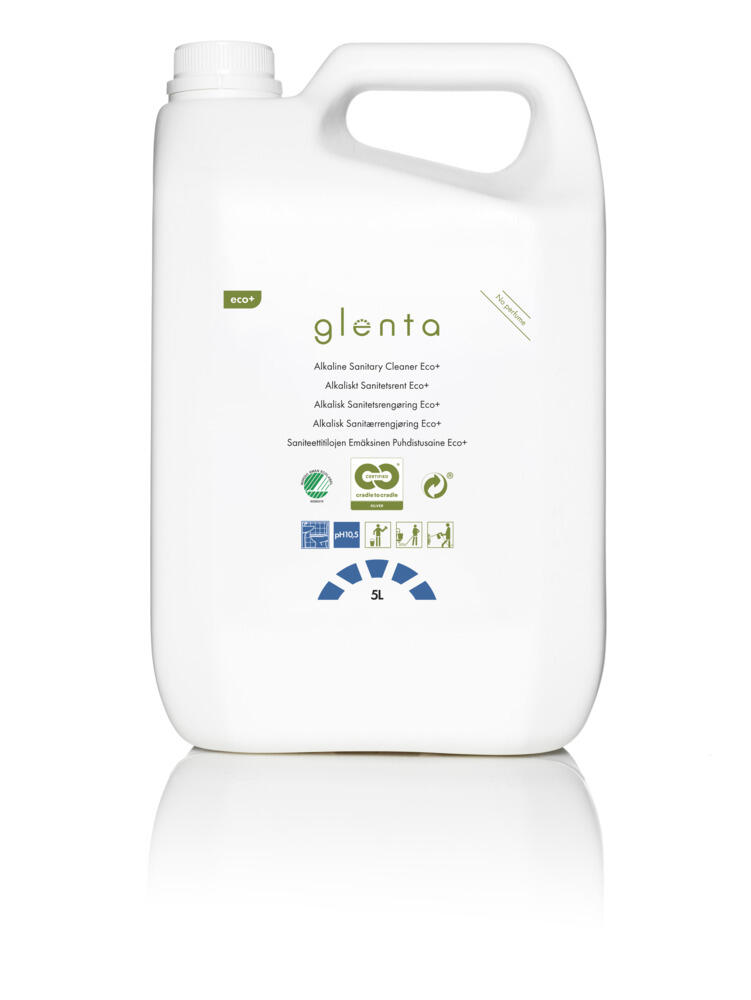 Sanitetsrent Glenta Eco plus Oparfymerad 5L