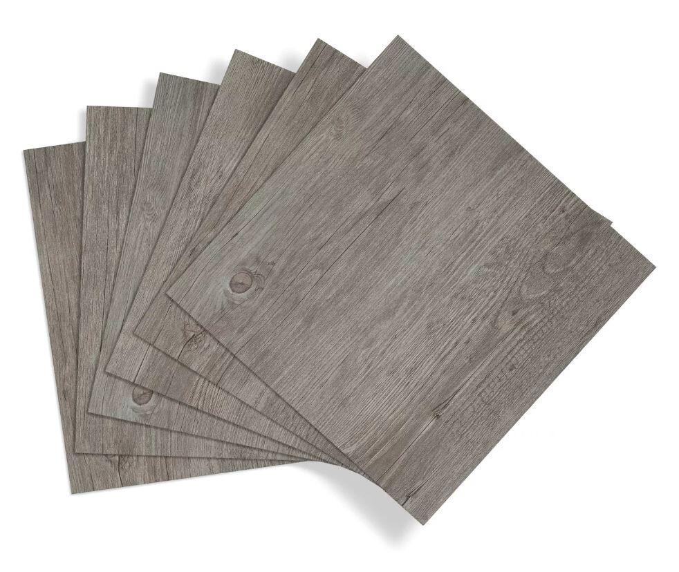 Vinylgolv plattor D-C-FIX Grey Wood