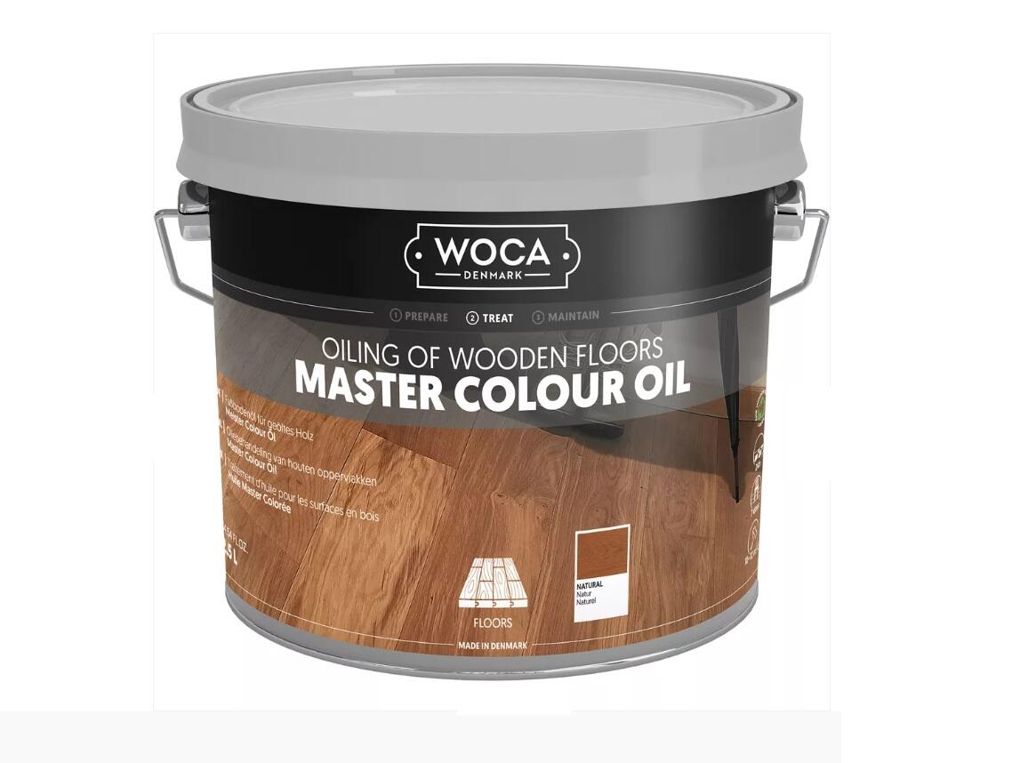 Trägolvolja Woca Master Colour Oil Natur 2.5L
