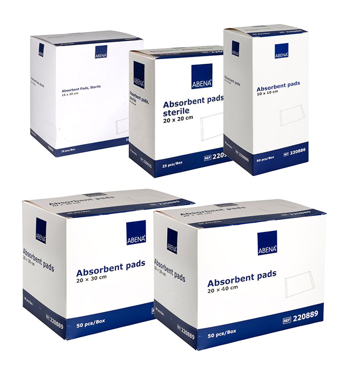Absorberande Förband Abena Vit 50st