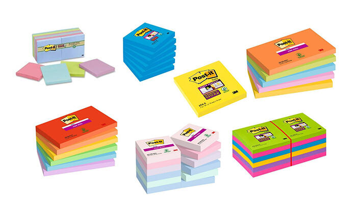 Notisblock Post-it SuperSticky Notisblock Post-it SuperSticky