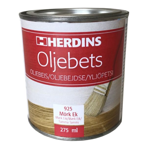 Oljebets Herdins Mörkgrå 275ml