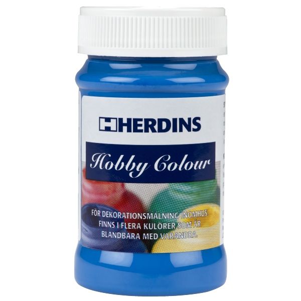 Hobbyfärg Herdins Mörkblå 115 100ml