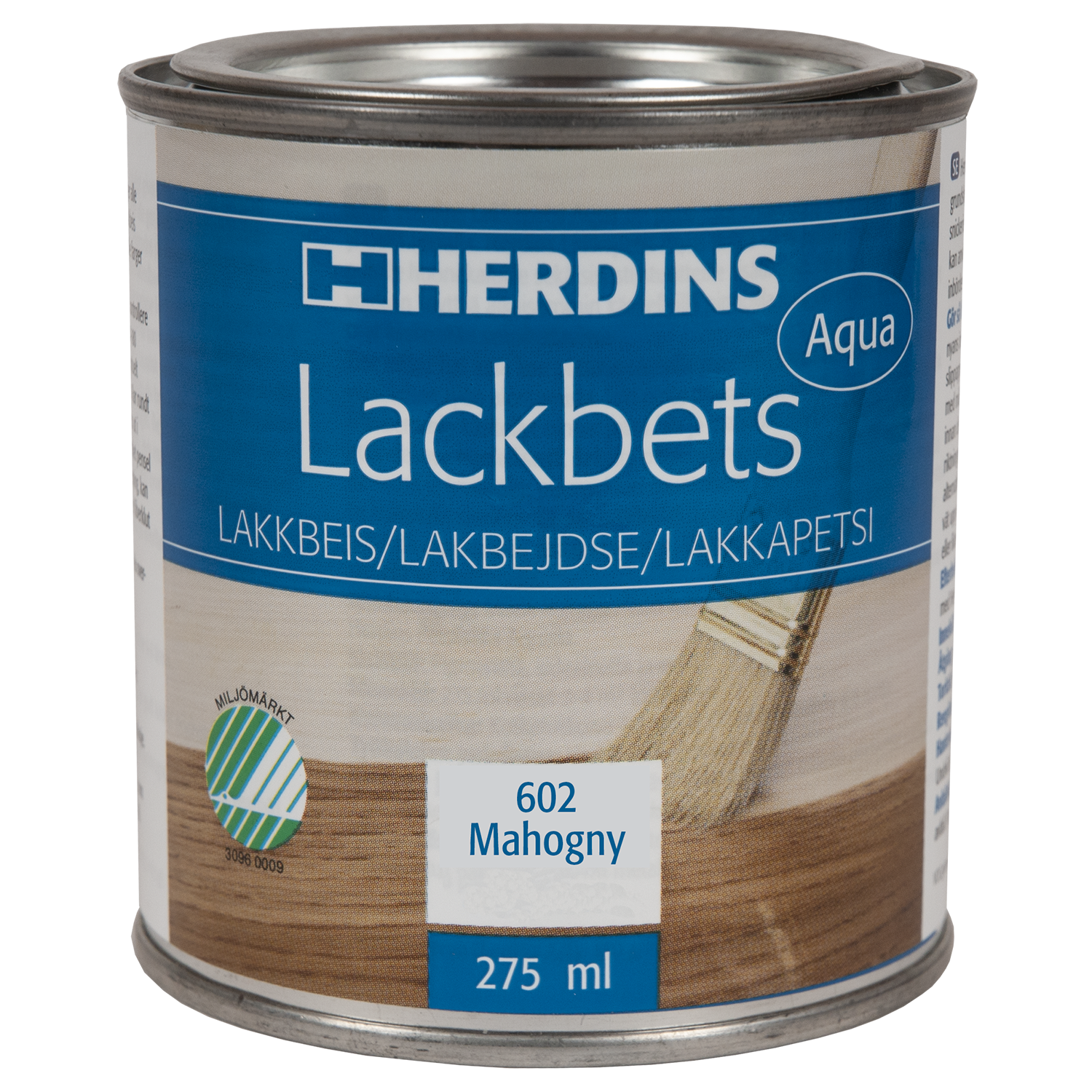 Lackbets Herdins Aqua Mahogny 275ml