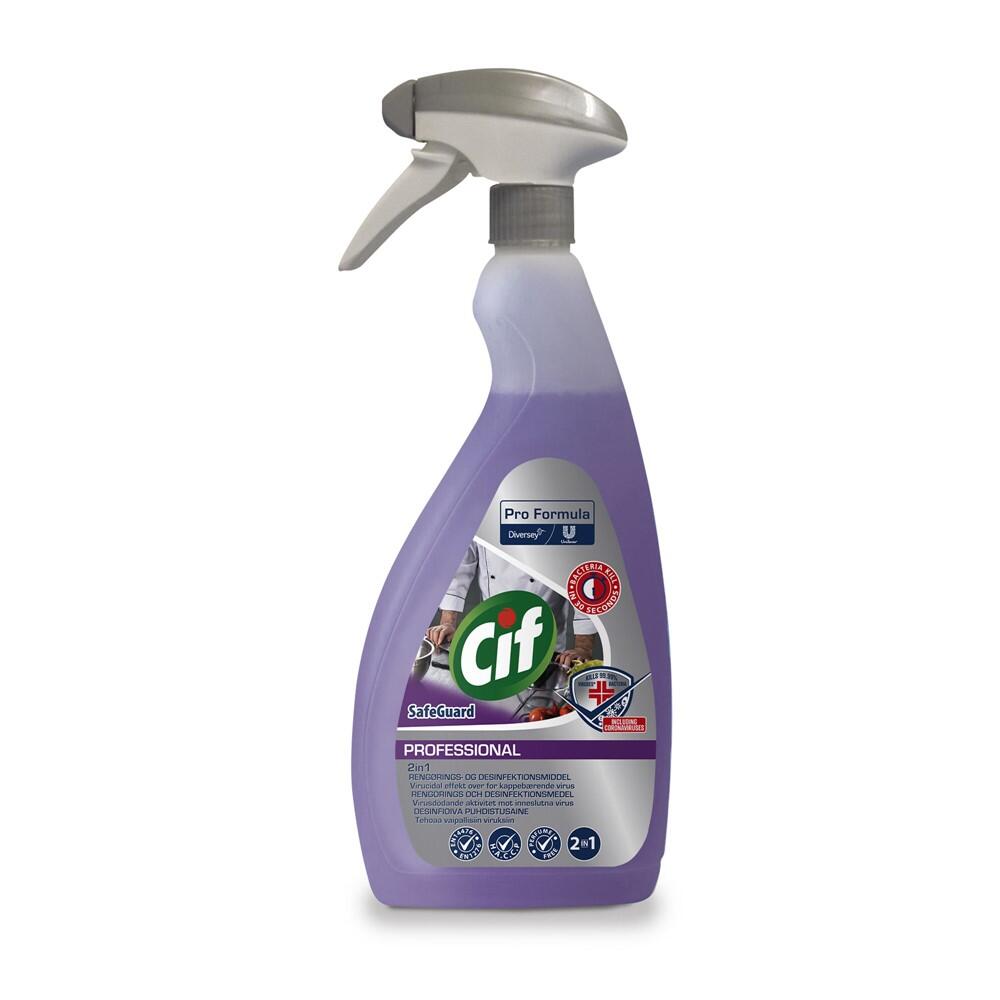 Desinfektionsmedel Cif Professional Cleaner Safeguard 2in1 750ml