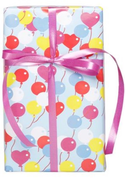 Presentpapper Hedlunds på Diskrullar Hearts FSC Mix 57cm