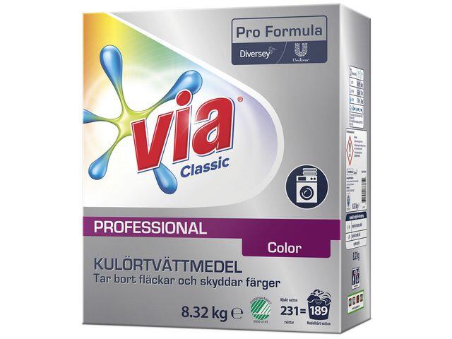 Tvättmedel Via Prof Color 8.32kg