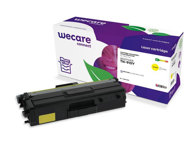 Toner Wecare Brother TN-910BK Gul