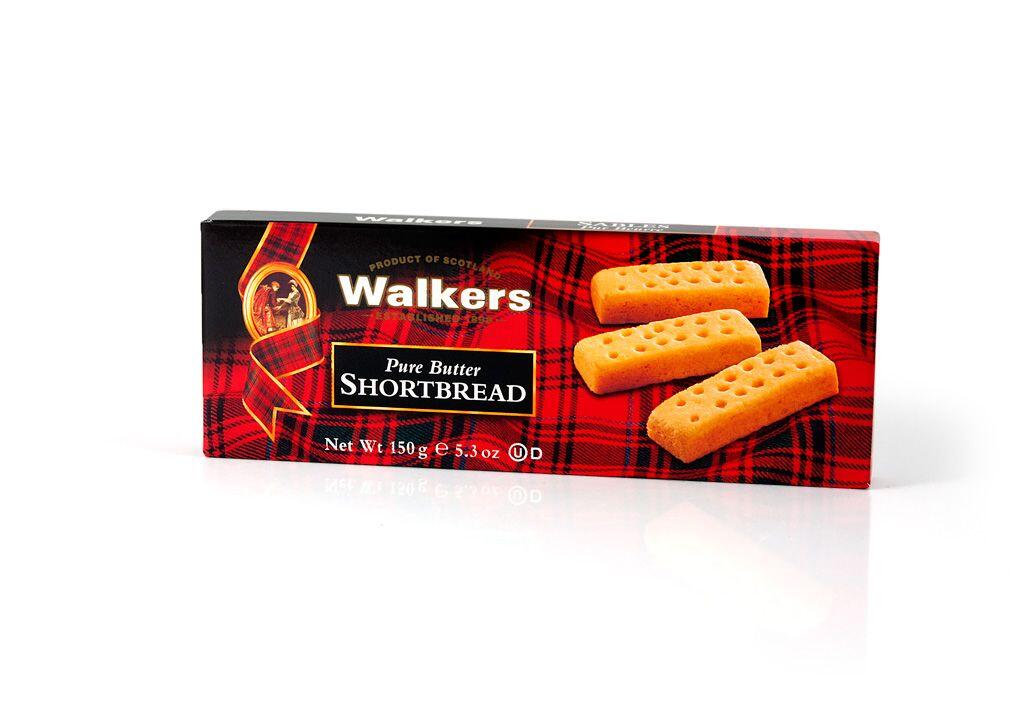 Shortbread Walkers Fingers Kartong 150g 24st