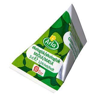 Kaffemjölk Arla Ekologisk 1.5% 2cl 100st