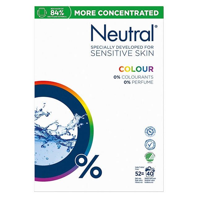 Tvättmedel Flytande Neutral Färgat 1.9kg