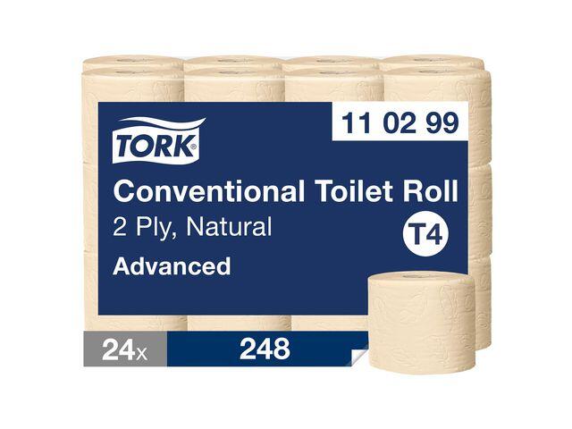 Toalettpapper Tork Advanced T4 Natur 24rl