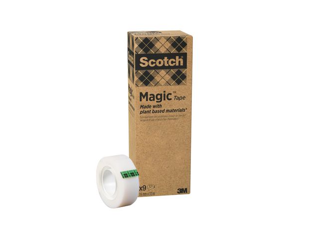 Dokumenttejp Scotch 900 1.9mmx3m 9st