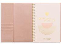 Temakalender Burde Life Planner Pink A5 rosa - 1246