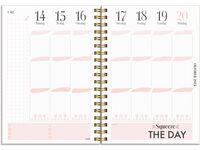 Temakalender Burde Life Planner Pink A6 - 1277