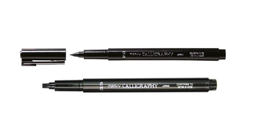 Kalligrafipenna Marvy VL Svart Kalligrafipenna Marvy VL Svart