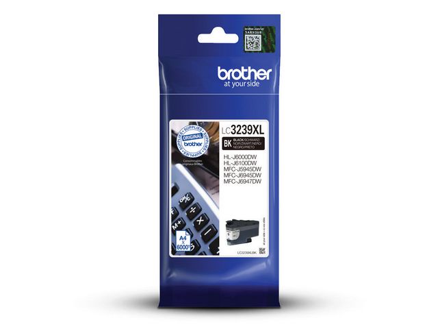 Bläckpatroner Brother LC3239XLBK Svart