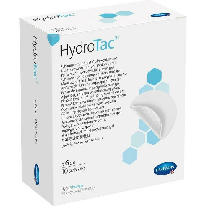 Skumförband HydroTac Steril 6cm 10st