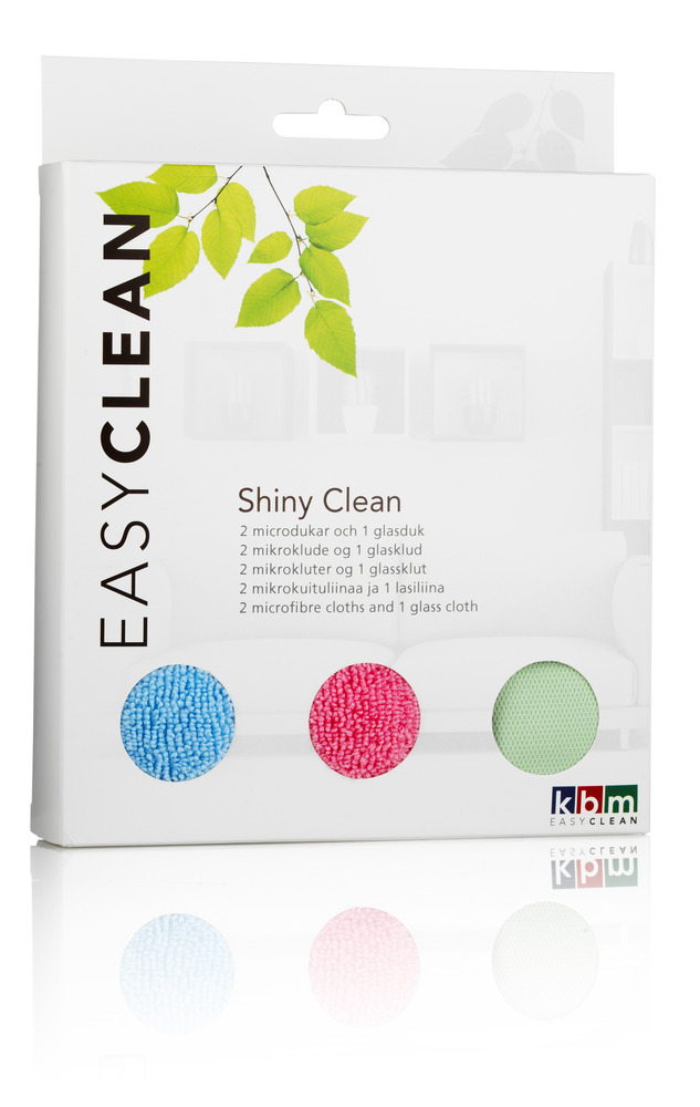 Mikrofiberduk sats KBM Easy Clean 3st