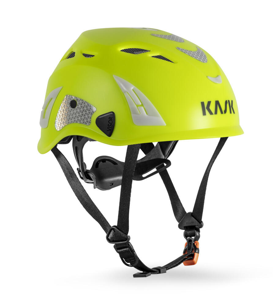 Skyddshjälm Kask Superplasma AQ HI VIZ Gul