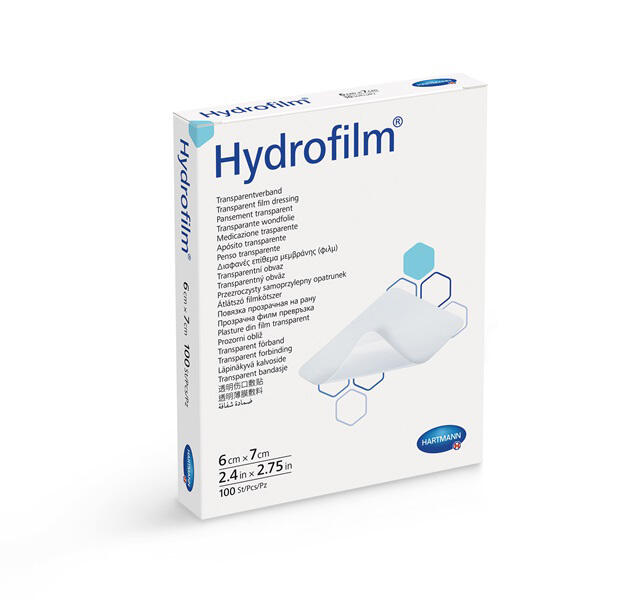 Filmförband Hydrofilm för Säkert Sårskydd 6x7cm 100st