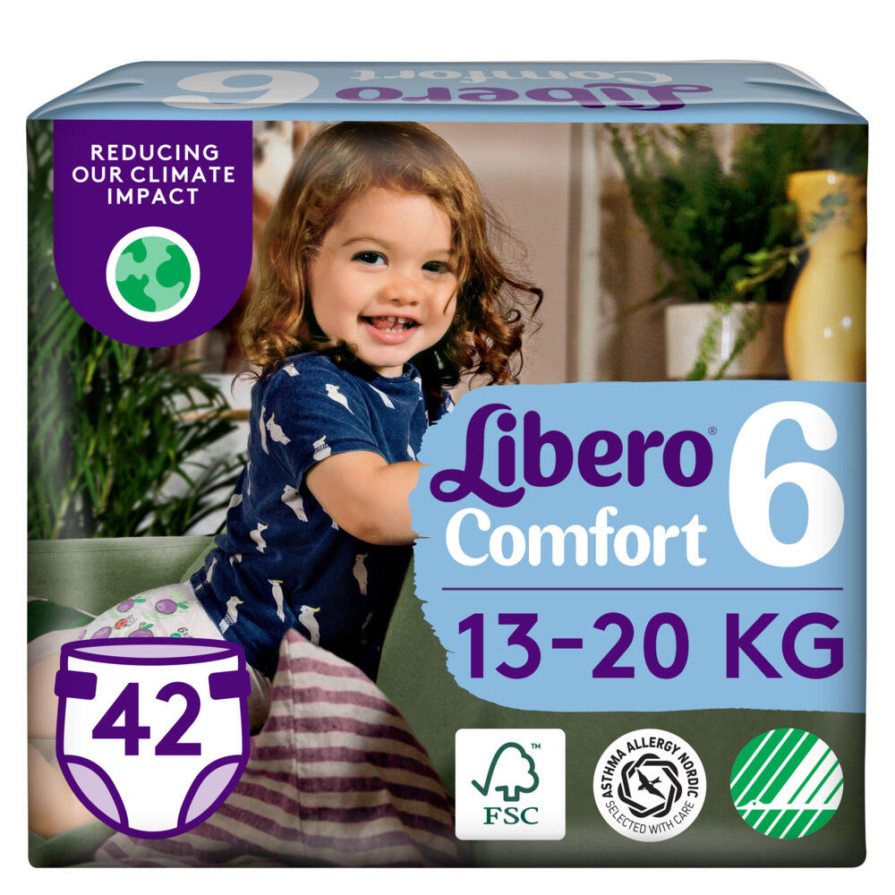 Blöja Libero Comfort S6 13-20kg 42st