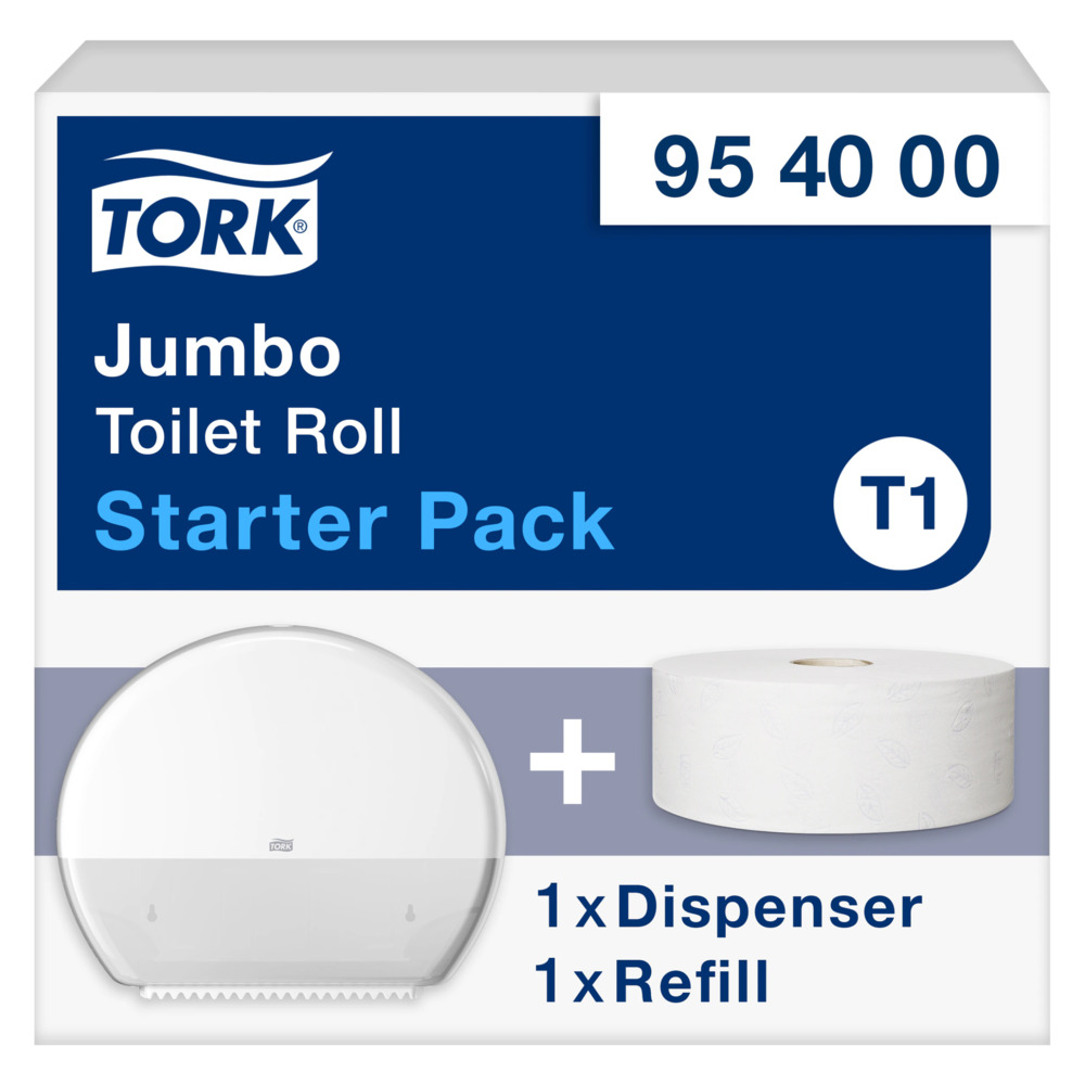 Dispenser Tork Starter Pack Jumbo T1 Vit